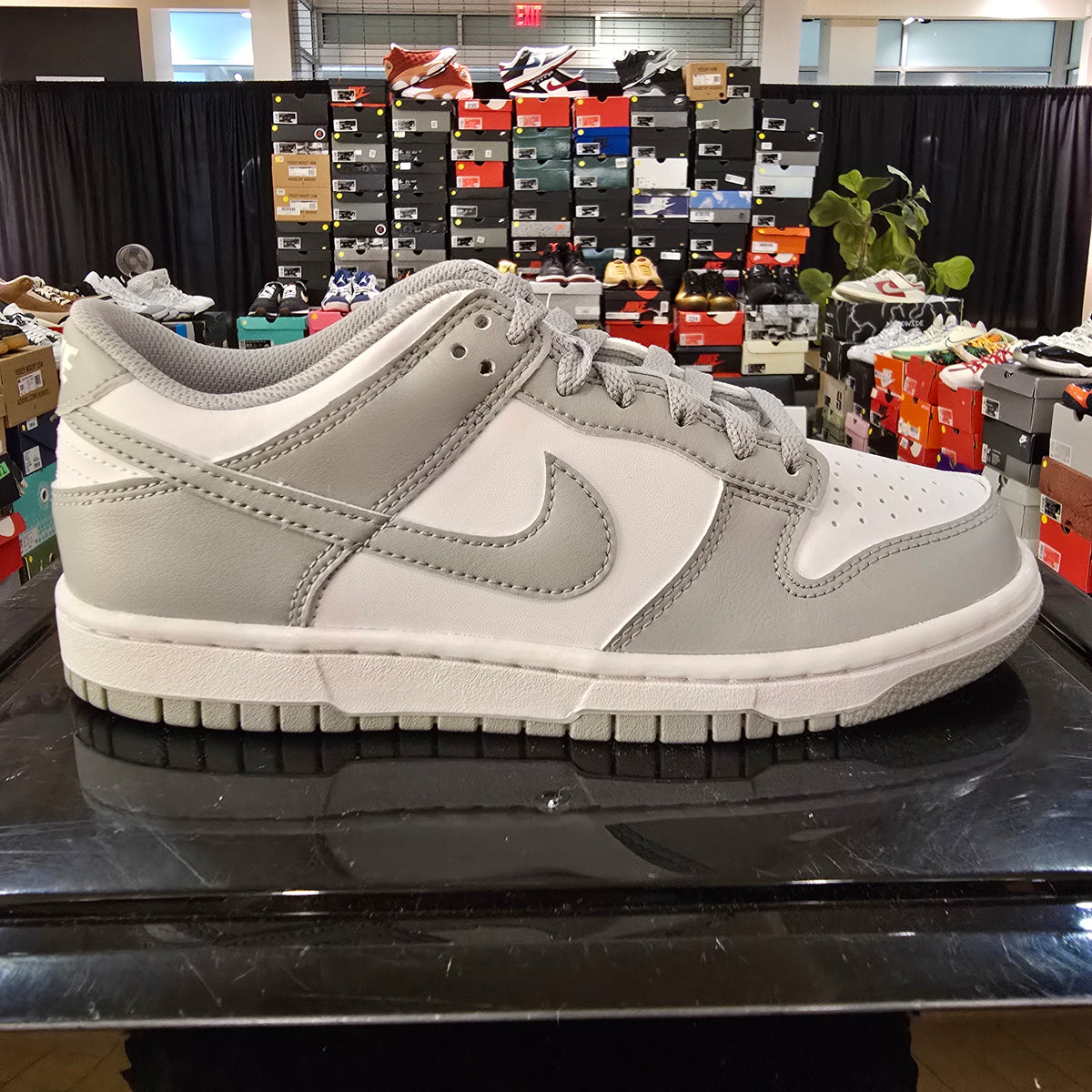 Nike Dunk Low Light Smoke Grey GS SZ 5.5Y MISSING LID