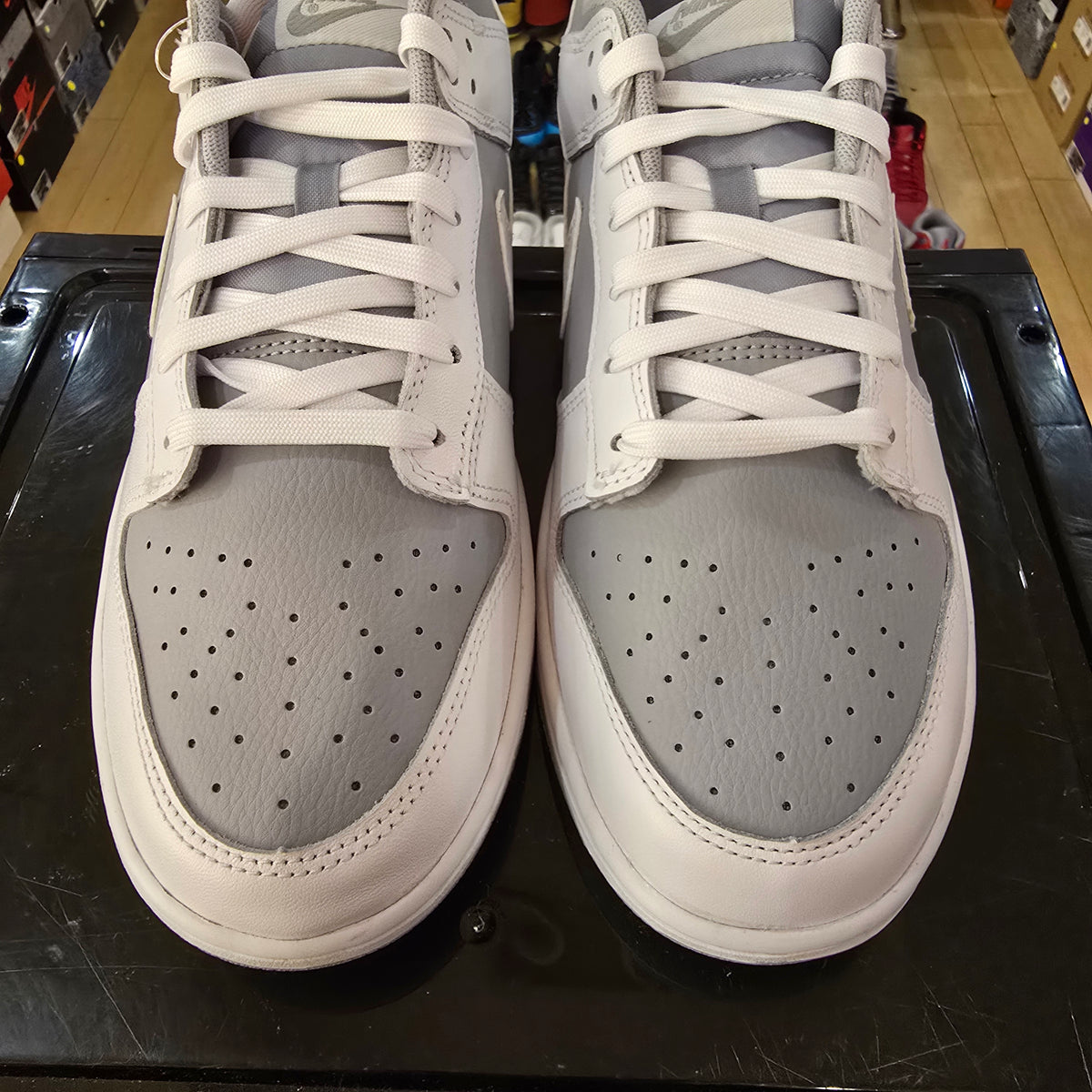 Nike Dunk Low Retro White Grey SZ 9.5