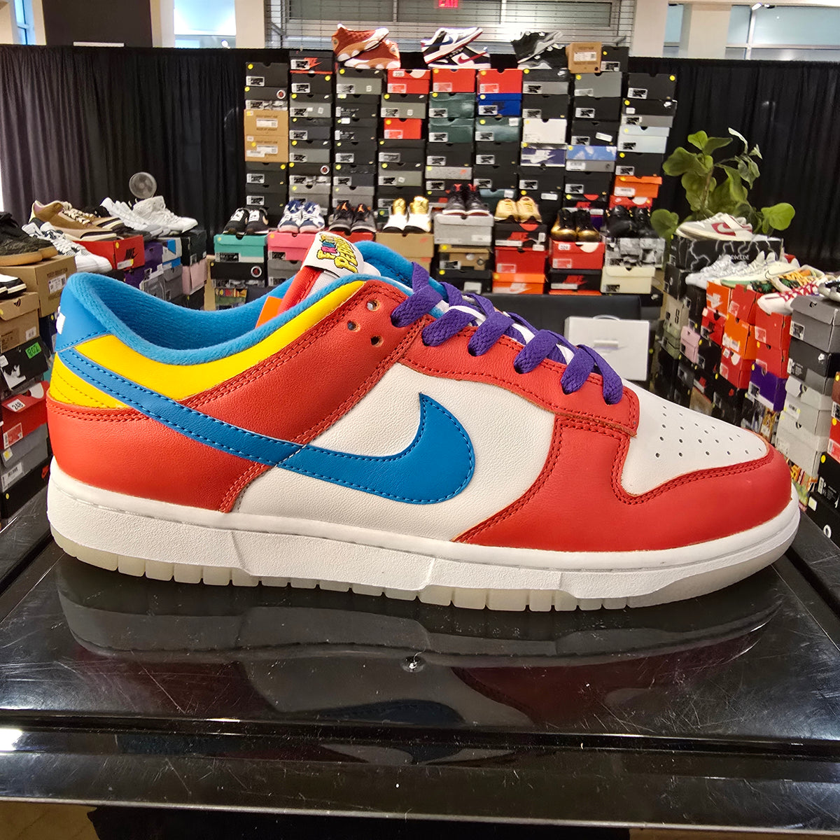 Nike Dunk Low QS Lebron James Fruity Pebbles SZ 9.5