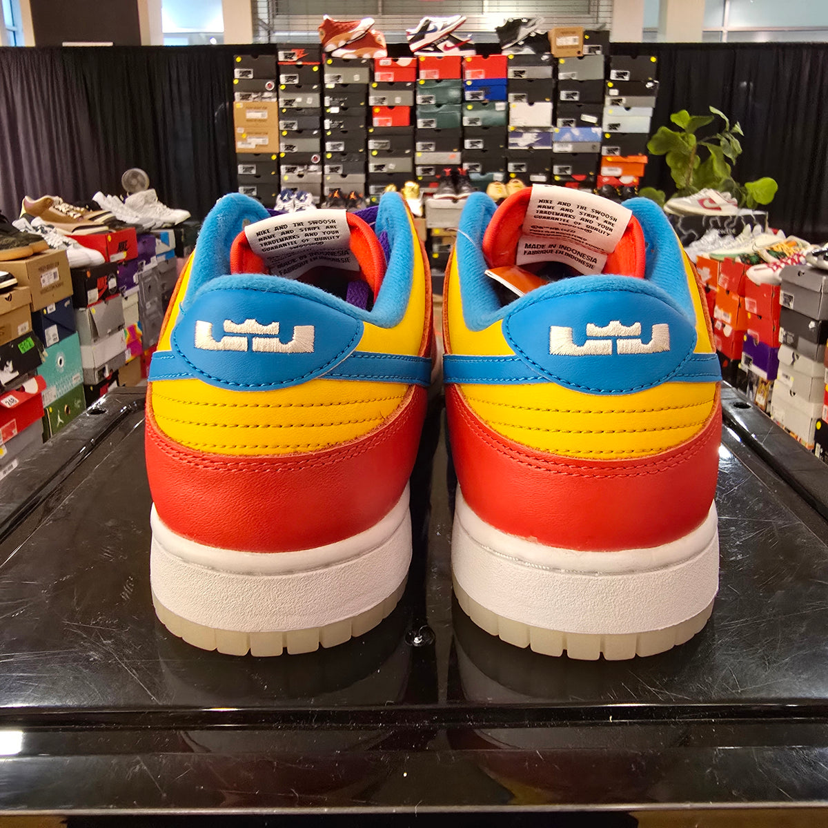 Nike Dunk Low QS Lebron James Fruity Pebbles SZ 9.5
