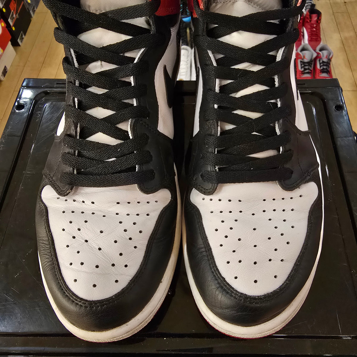 Jordan 1 Retro High OG Black Toe (2016) SZ 12 USED NO BOX