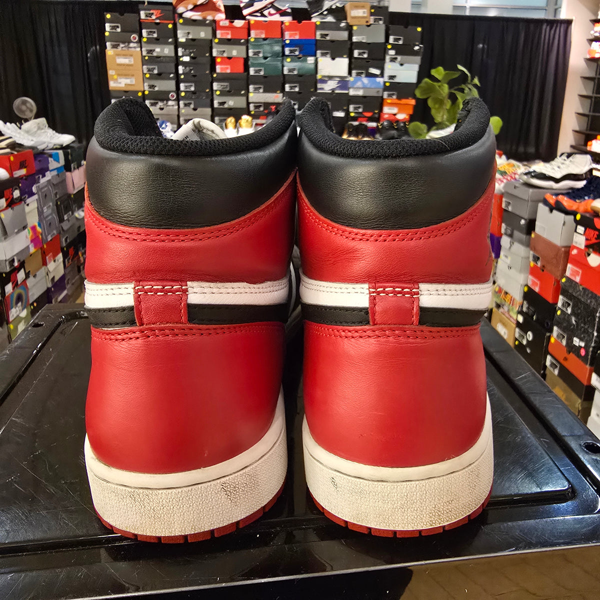 Jordan 1 Retro High OG Black Toe (2016) SZ 12 USED NO BOX