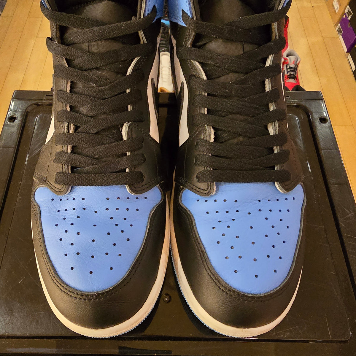 Jordan 1 Retro High OG UNC Toe SZ 12 USED NO BOX