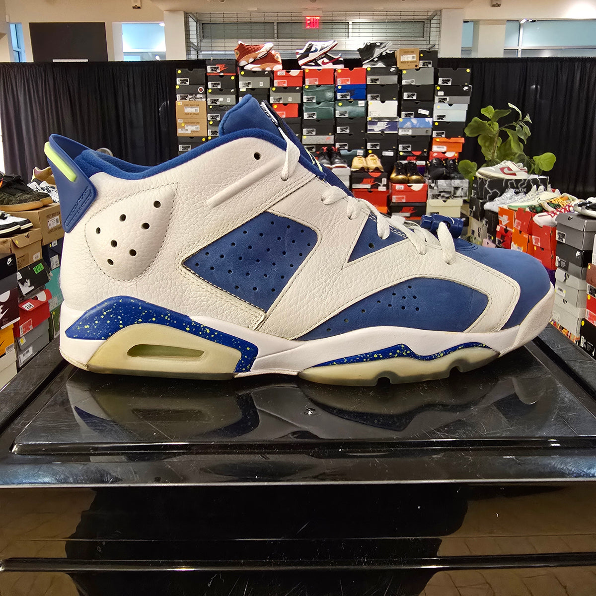Jordan 6 Retro Low Ghost Green SZ 11 USED NO BOX