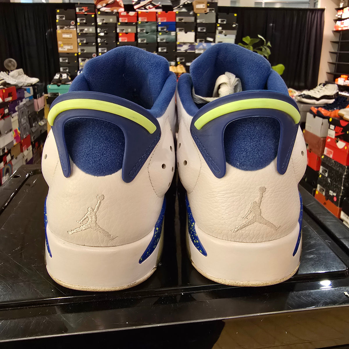 Jordan 6 Retro Low Ghost Green SZ 11 USED NO BOX