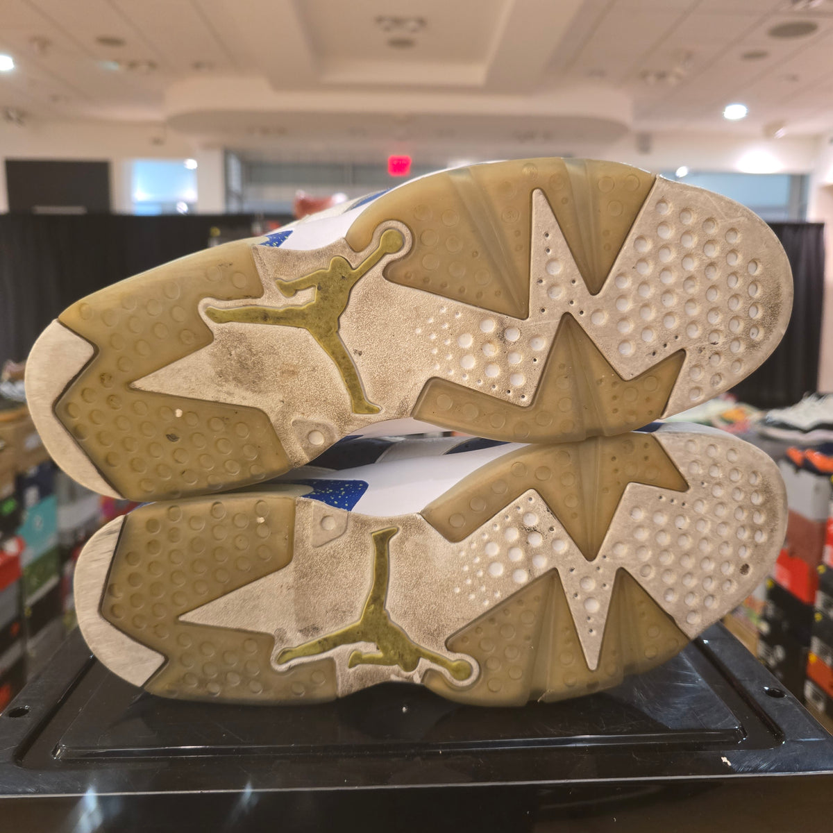 Jordan 6 Retro Low Ghost Green SZ 11 USED NO BOX