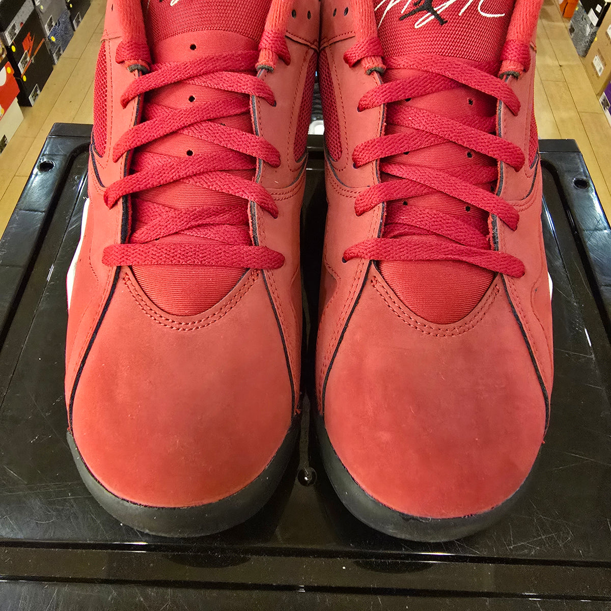 Jordan MVP 92 Gym Red White Black SZ 12 MISSING LID