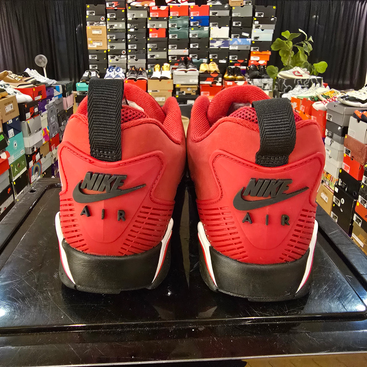 Jordan MVP 92 Gym Red White Black SZ 12 MISSING LID