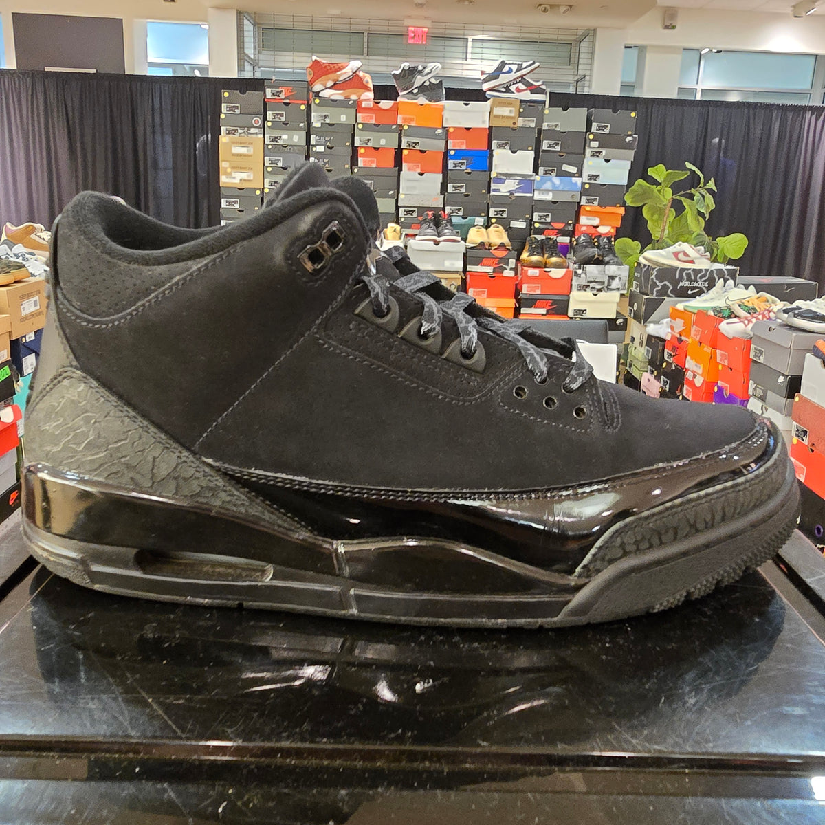 Jordan 3 Retro Black Cat (2025) SZ 11 USED