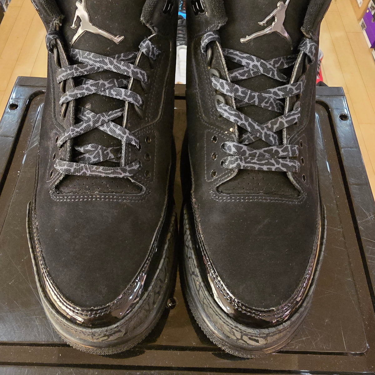 Jordan 3 Retro Black Cat (2025) SZ 11 USED