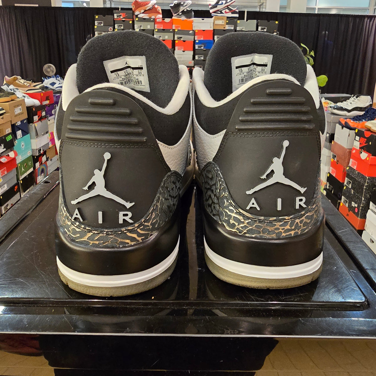 Jordan 3 Retro Wolf Grey SZ 12 USED