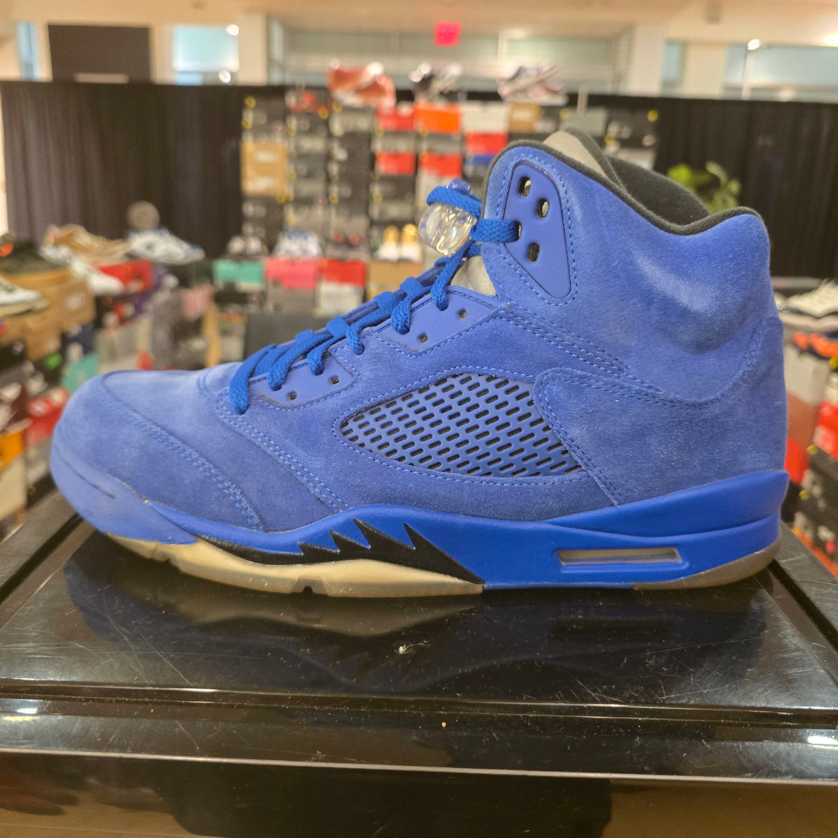 Jordan 5 Retro Blue Suede SZ 11.5 USED