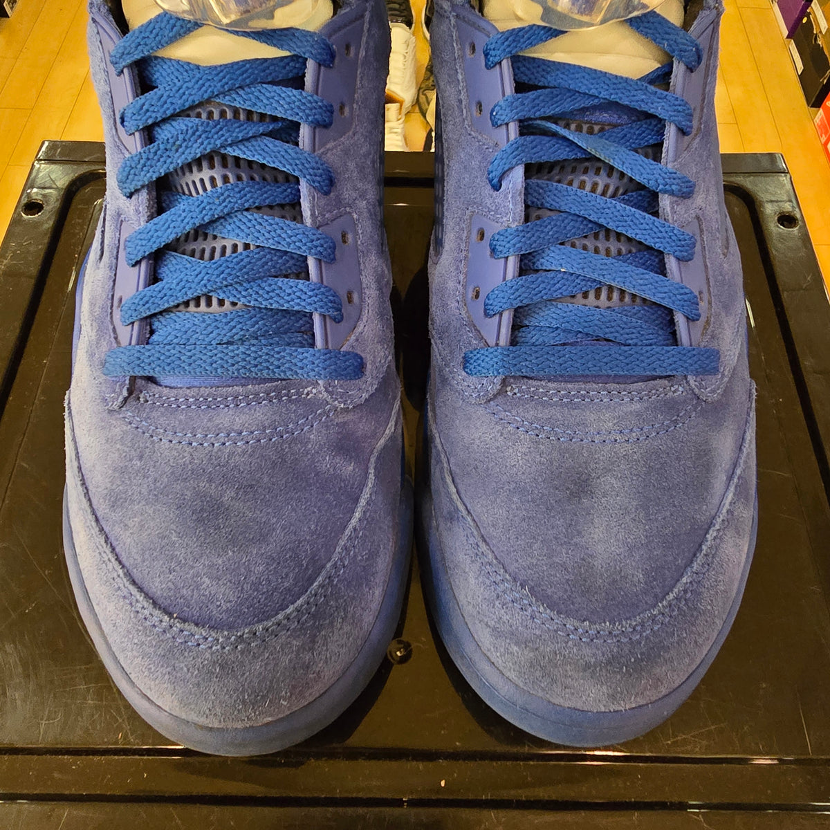 Jordan 5 Retro Blue Suede SZ 11.5 USED