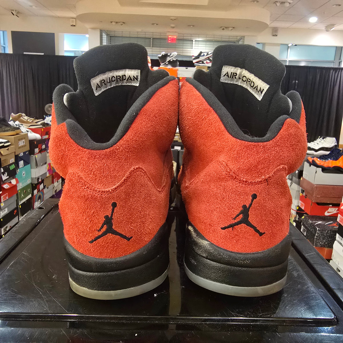 Jordan 5 Retro Raging Bull SZ 12 USED NO BOX