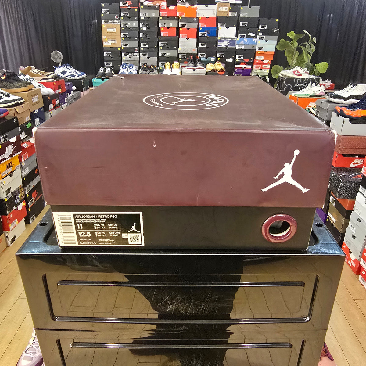 Jordan 4 Retro PSG Paris Saint-Germain SZ 11 USED