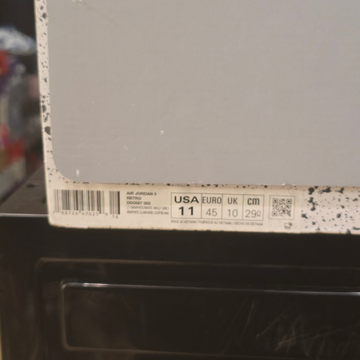 Jordan 5 Retro Wolf Grey (2026) SZ 11 USED