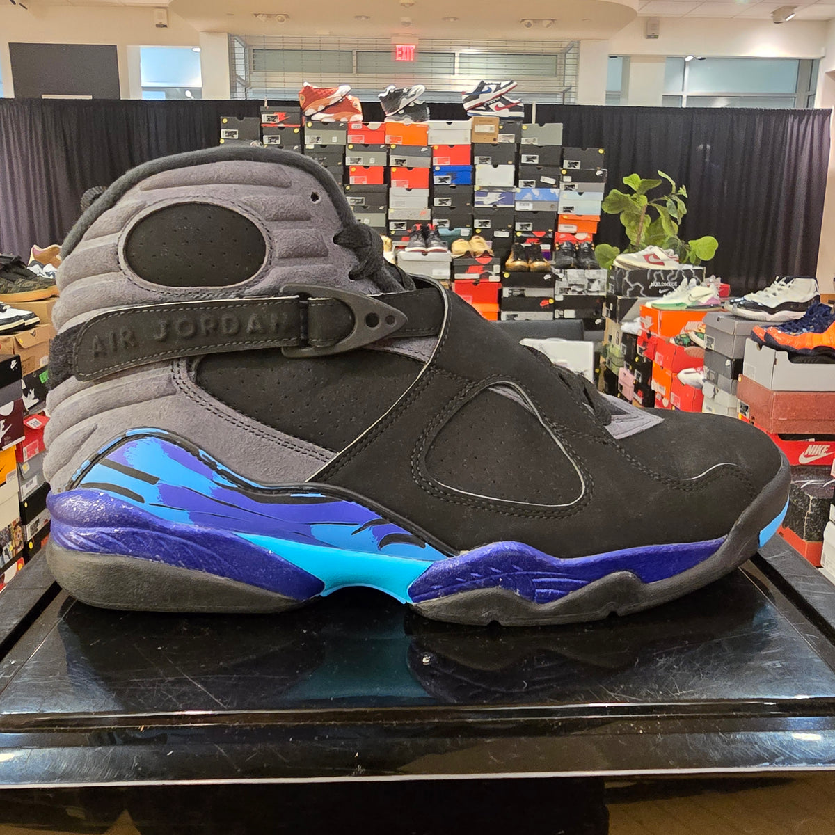 Jordan 8 Retro Aqua (2015) SZ 12 USED REP BOX