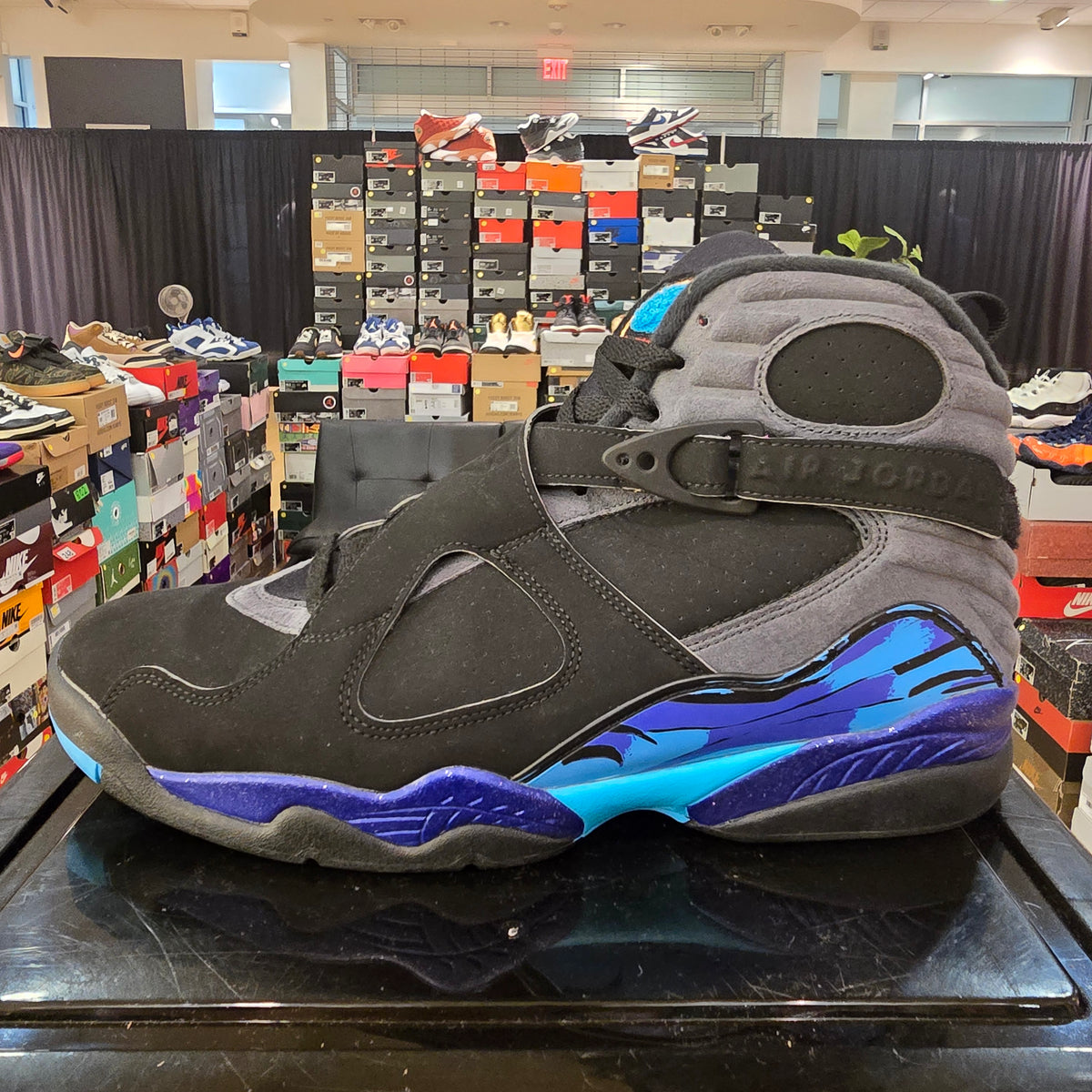 Jordan 8 Retro Aqua (2015) SZ 12 USED REP BOX