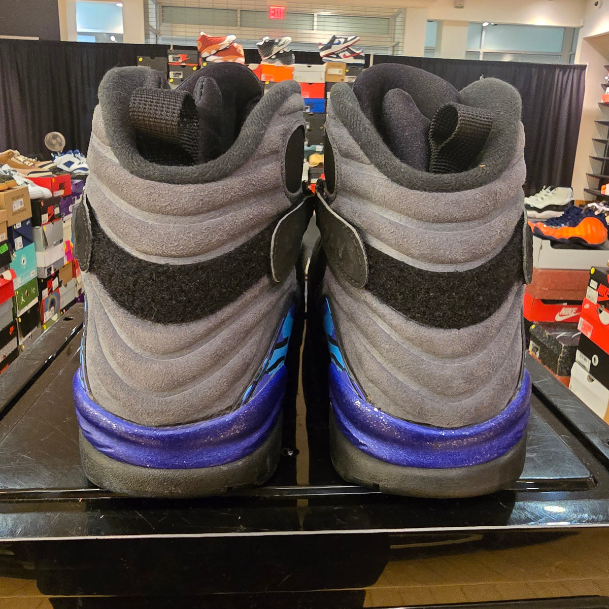 Jordan 8 Retro Aqua (2015) SZ 12 USED REP BOX