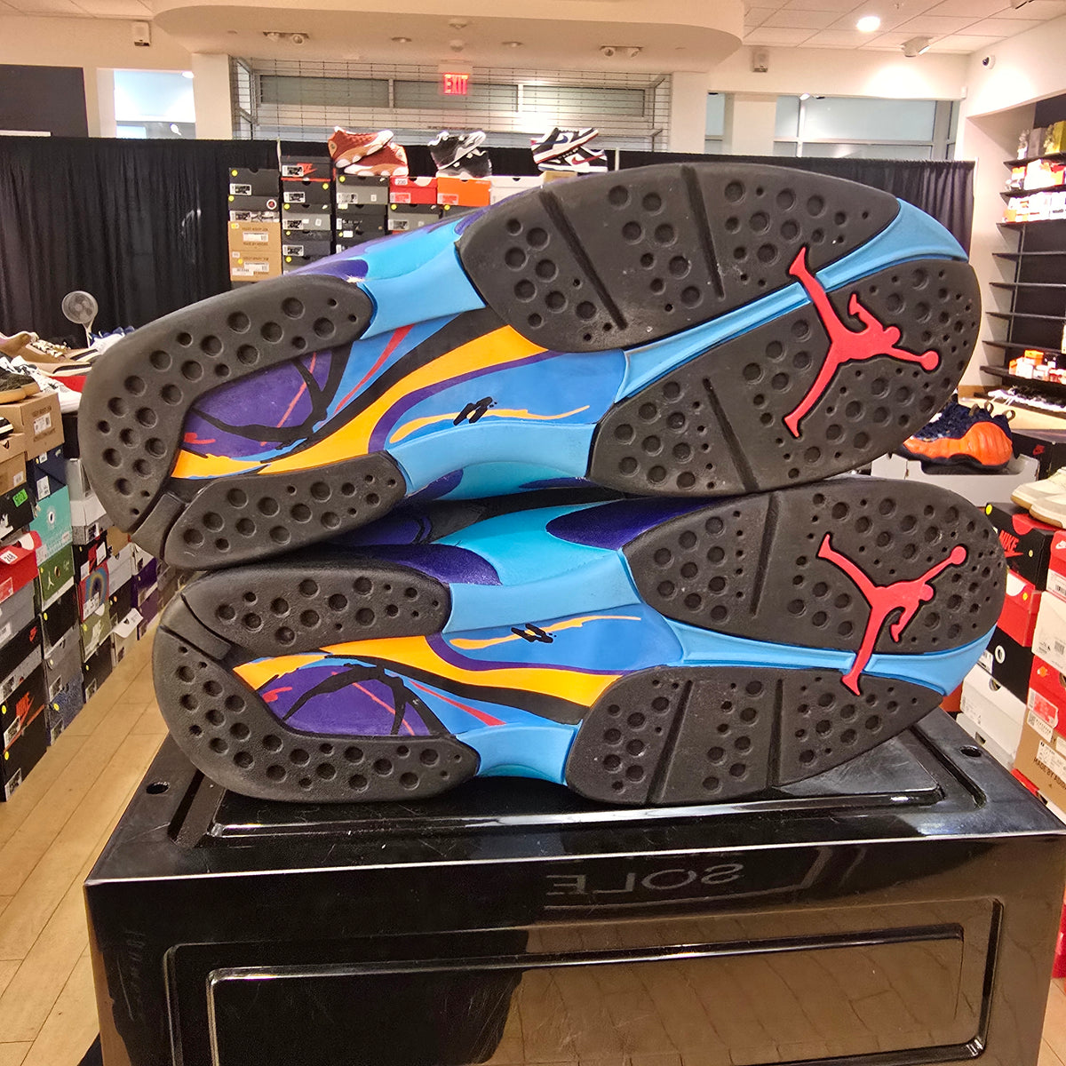 Jordan 8 Retro Aqua (2015) SZ 12 USED REP BOX