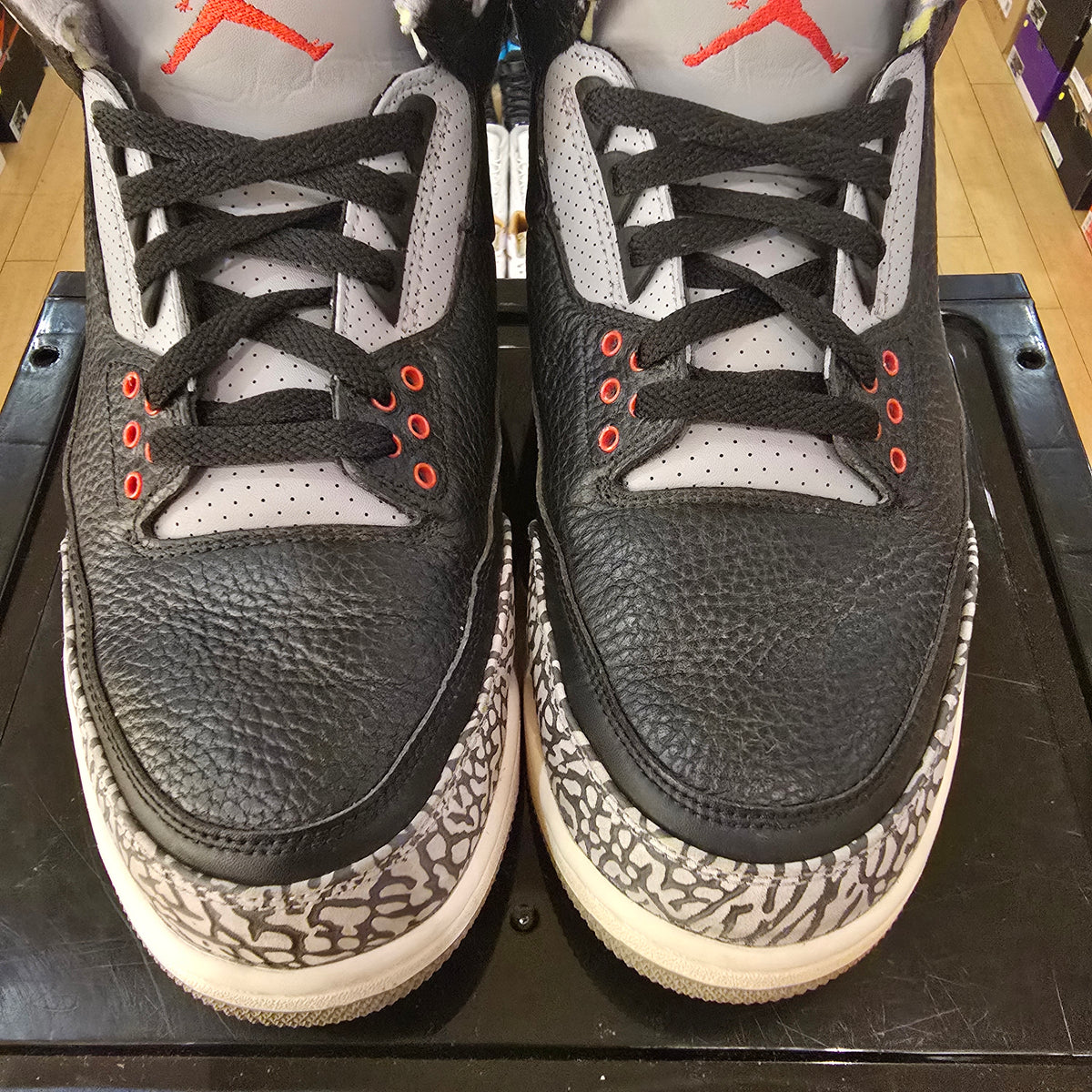 Jordan 3 Retro Black Cement (2018) SZ 12 USED