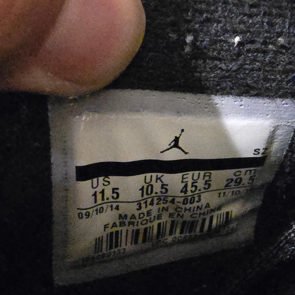 Jordan 4 Retro Oreo (2015) SZ 11.5 USED REP BOX