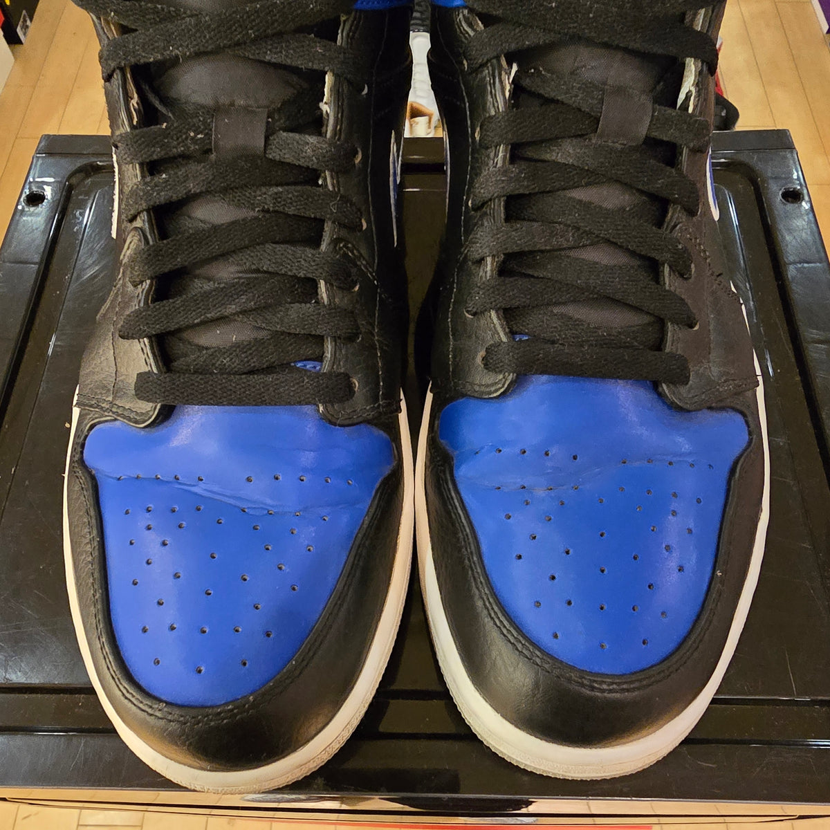 Jordan 1 Mid Game Royal SZ 12 USED NO BOX