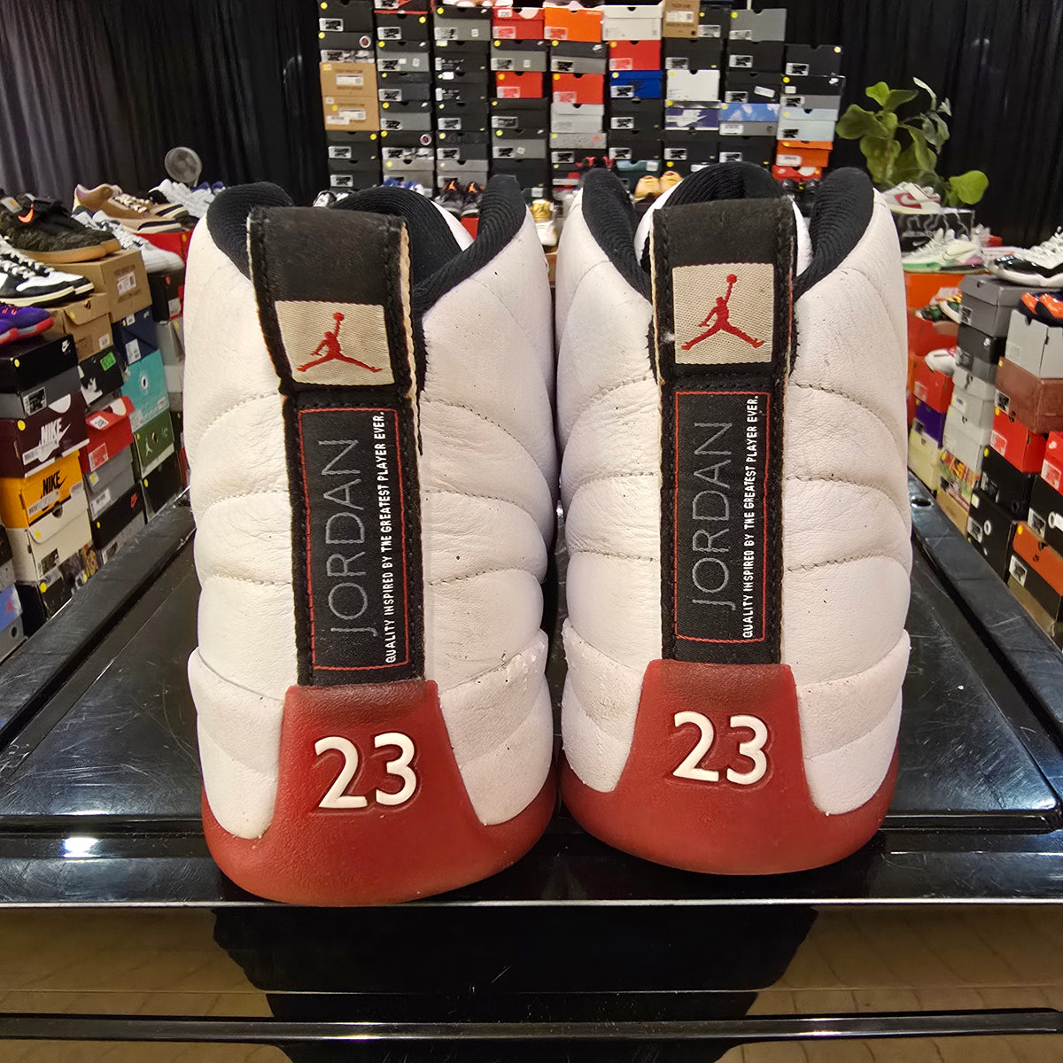 Jordan 12 Retro Cherry (2023) SZ 8.5 USED REP BOX