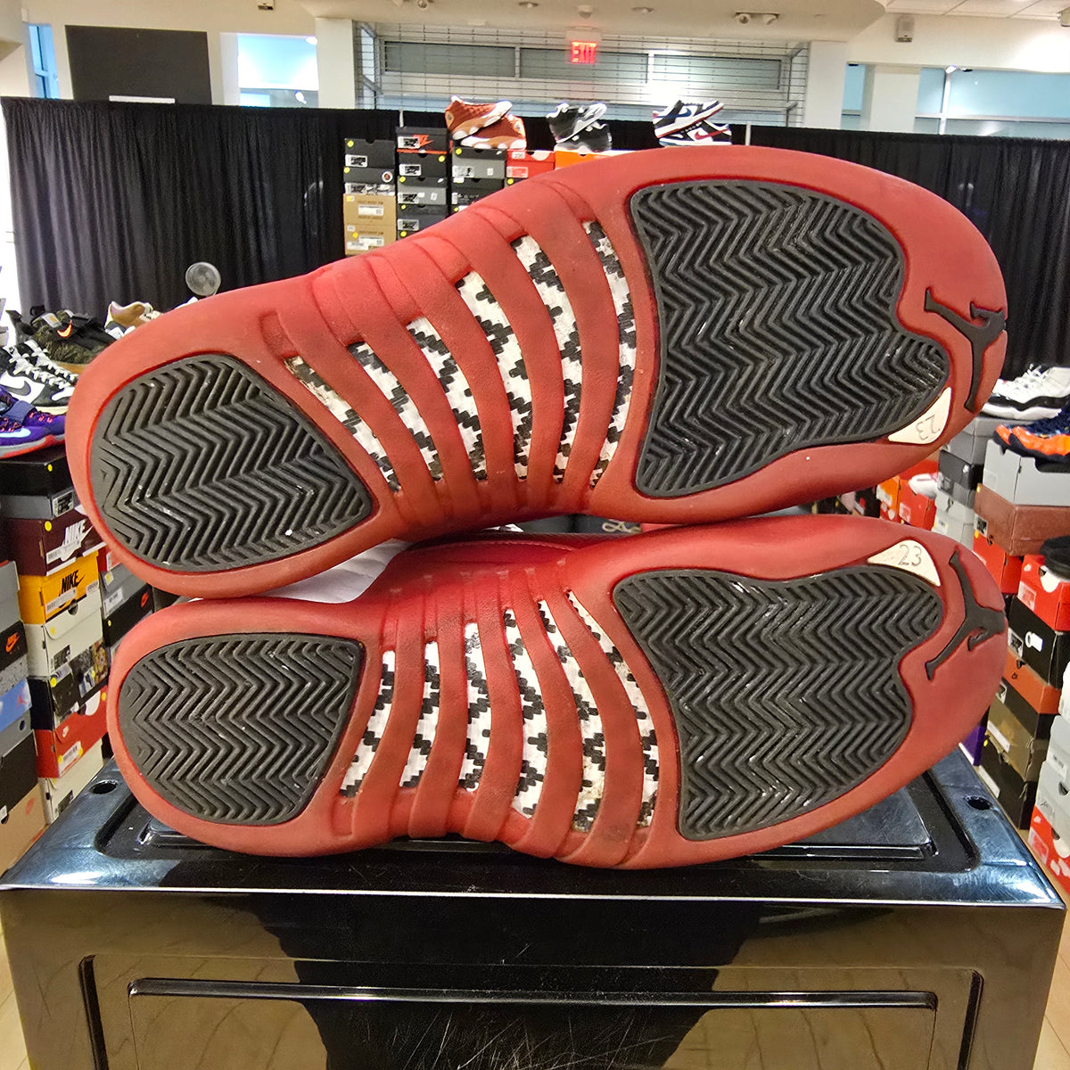 Jordan 12 Retro Cherry (2023) SZ 8.5 USED REP BOX