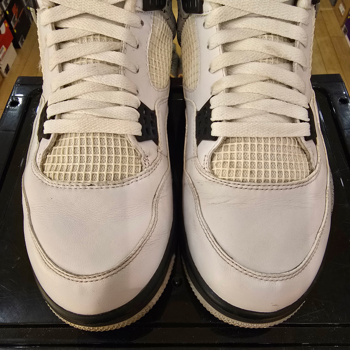 Jordan 4 Retro White Cement (2016) SZ 12 USED REP BOX