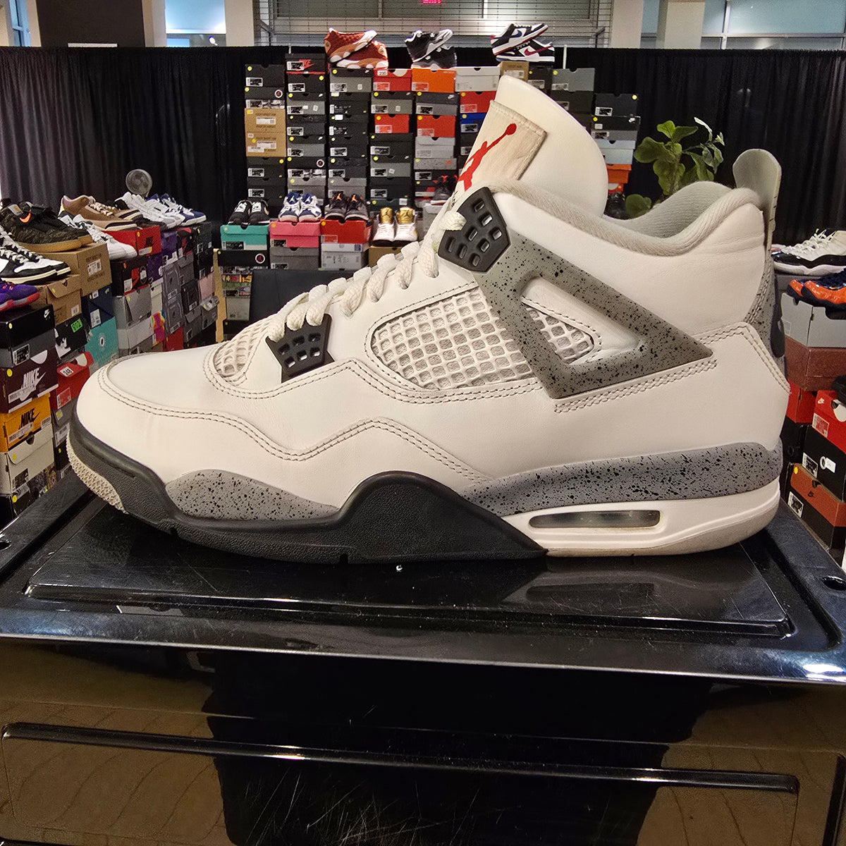 Jordan 4 Retro White Cement (2025) SZ 12 USED NO BOX