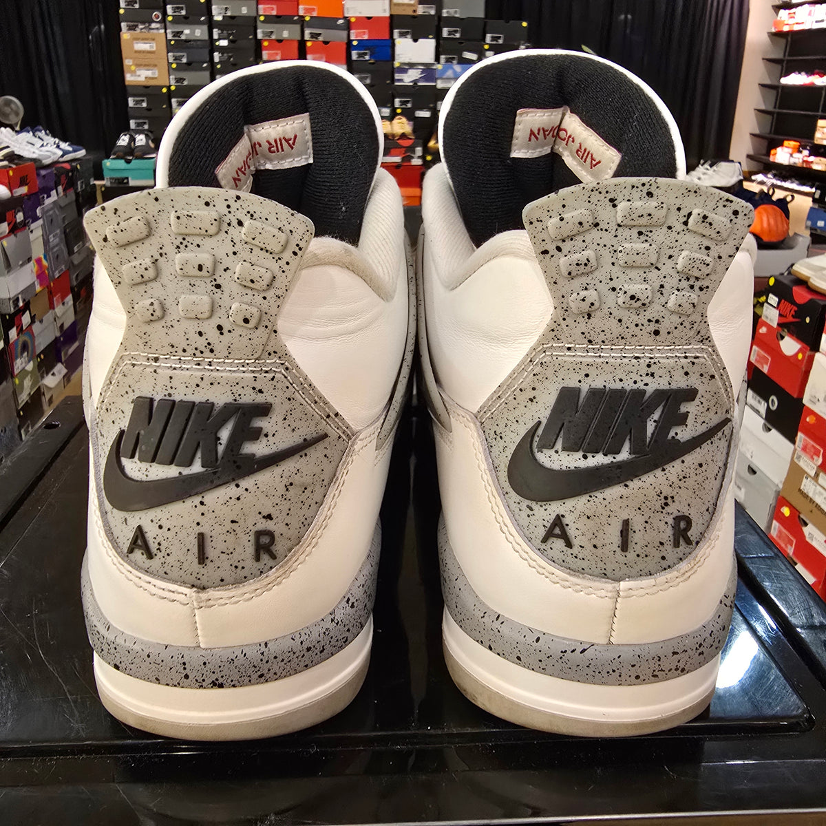 Jordan 4 Retro White Cement (2025) SZ 12 USED NO BOX