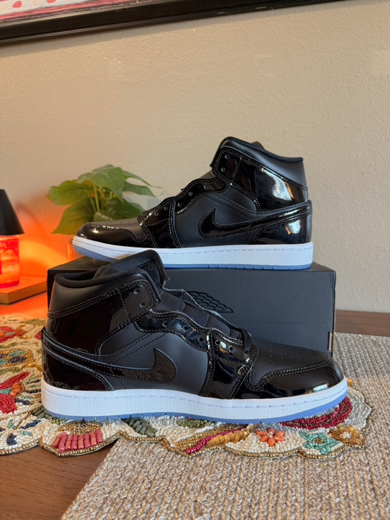 Jordan 1 Mid SE Space Jam Size 10.5 MISSING LID