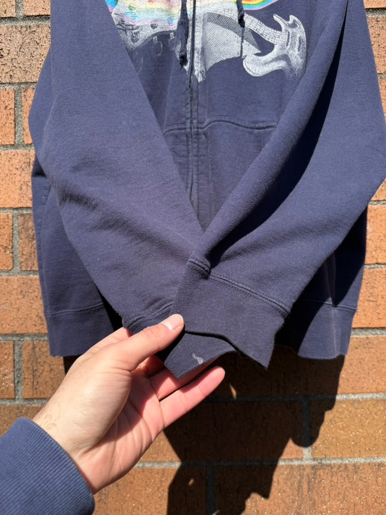 2008 Pink Floyd Fender Zip Up Hoodie Size L
