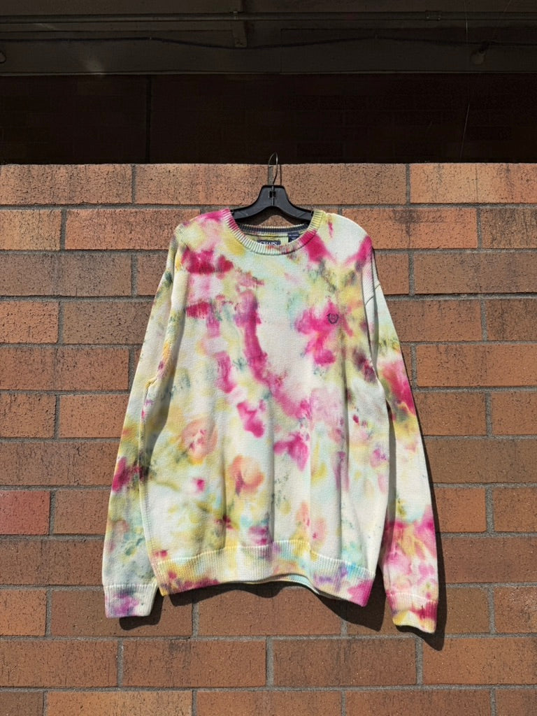 Chaps Hand Dyed Sweater Size XXL