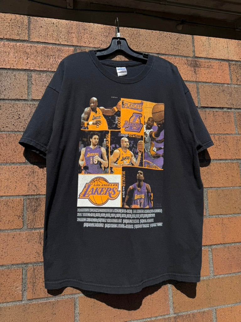 2009 Los Angeles Lakers Fans Don't Die Playoffs Tee Shirt Size XL