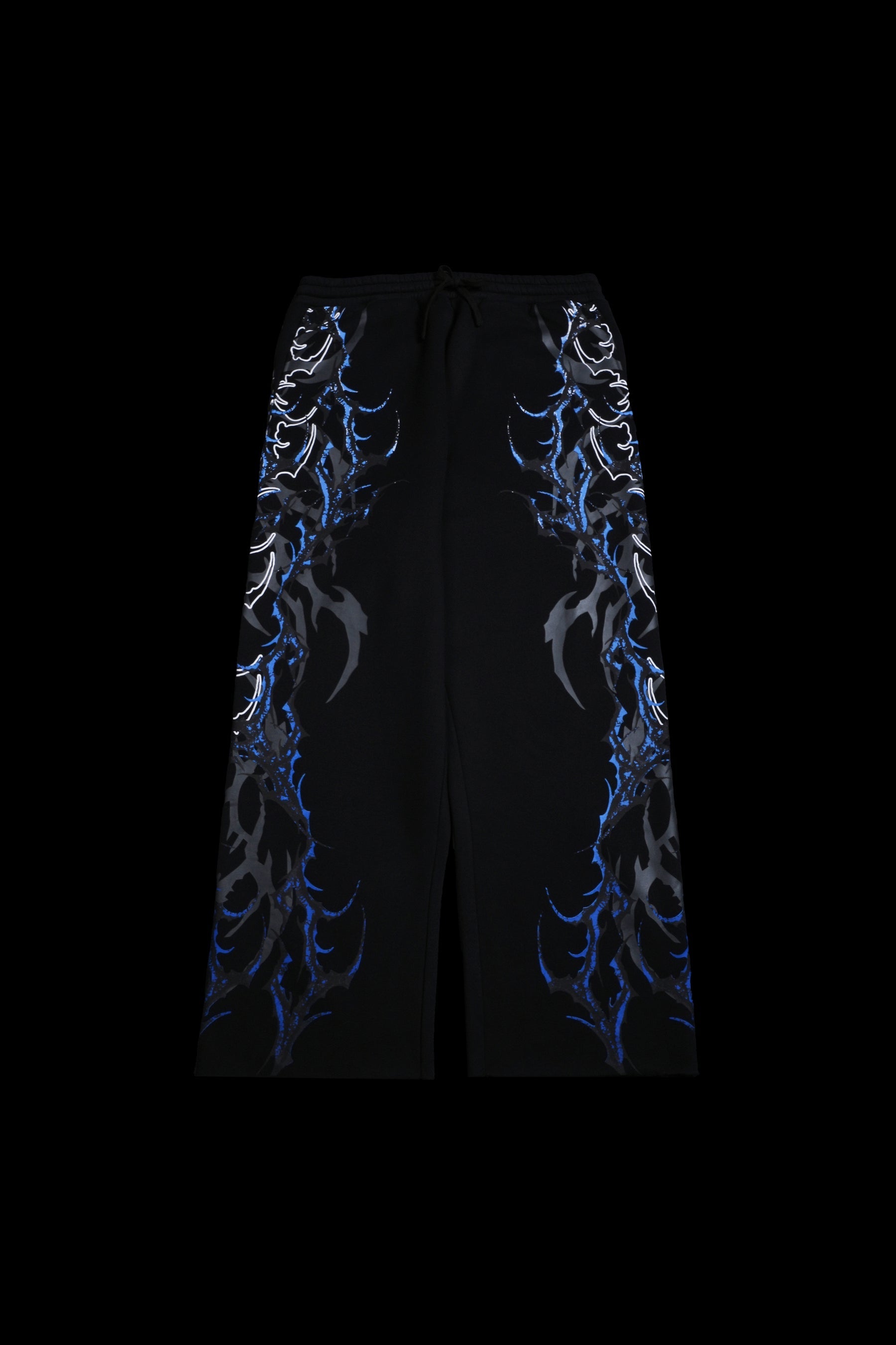 Civil Regime Kindred Wraith Baggy Pants Black / Blue Sz L