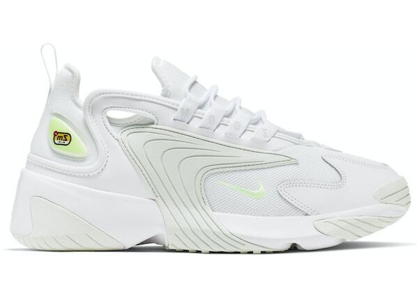 Nike Zoom 2K White Barely Volt (Women's) Sz 6.5 AO0354-104