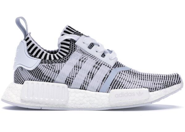 adidas NMD R1 Glitch Camo White Black Sz 4.5