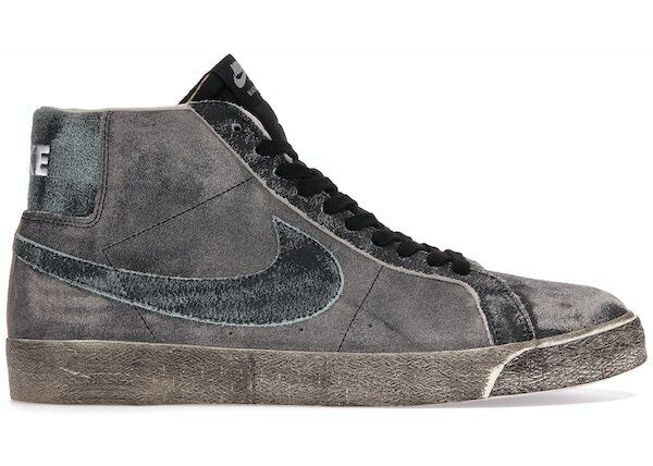 Nike Blazer Mid Faded Black Sz 4