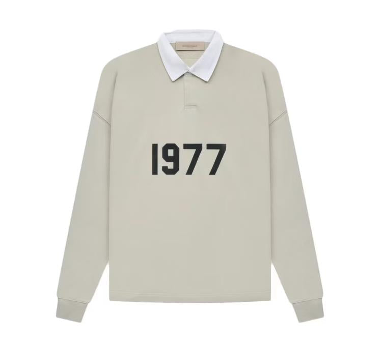 FEAR OF GOD Essentials 1977 Rugby Wheat Mens Sz Large