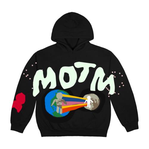 Kid Cudi CPFM For Motm III Iam Curious Hoodie Black Sz 2XL