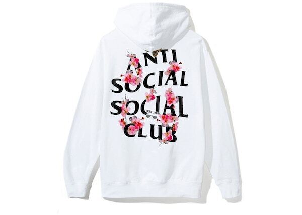 Anti Social Social Club Kkoch Hoodie White Sz medium