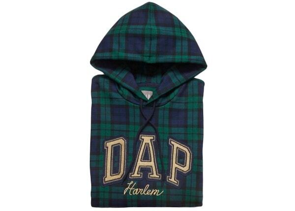 Gap x Dapper Dan DAP Arch Logo Hoodie Dark Green Medium