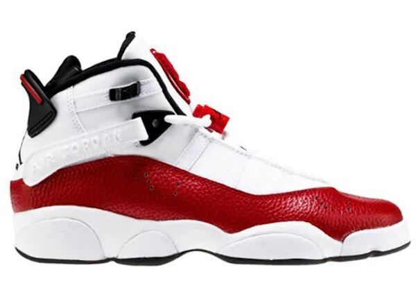 Jordan 6 Rings White Gym Red (GS) Sz 5.5