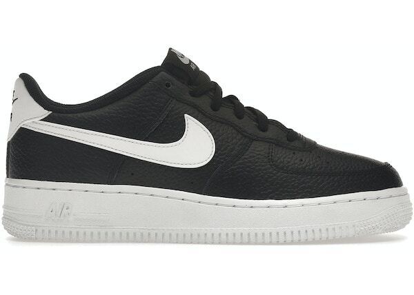 Nike Air Force 1 Low Black White (GS) Sz 6Y