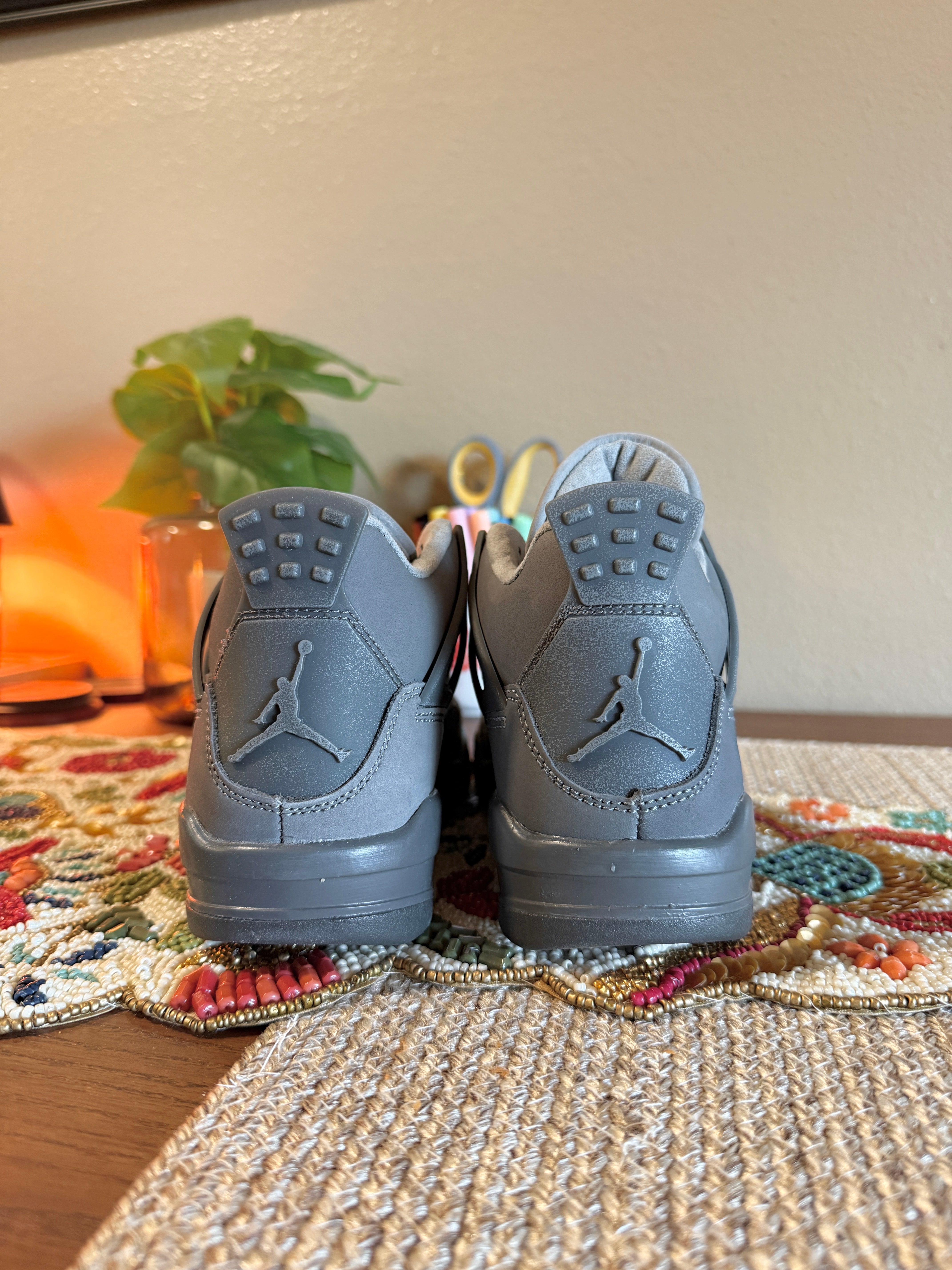 Jordan 4 Retro Paris Olympics Wet Cement (GS) Size 3.5Y B GRADE NO BOX