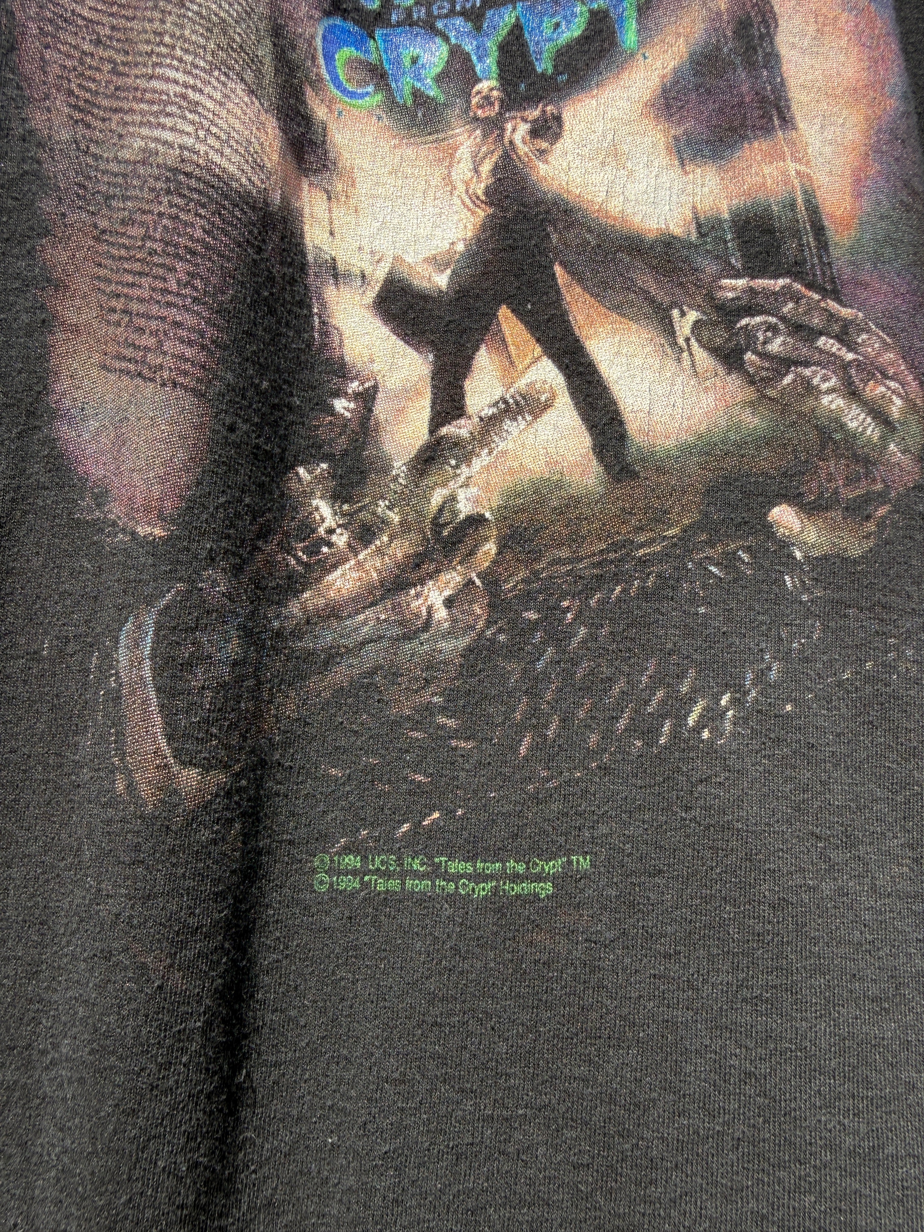 1994 Tales from the Crypt Demon Knight Soundtrack Tee Size XL