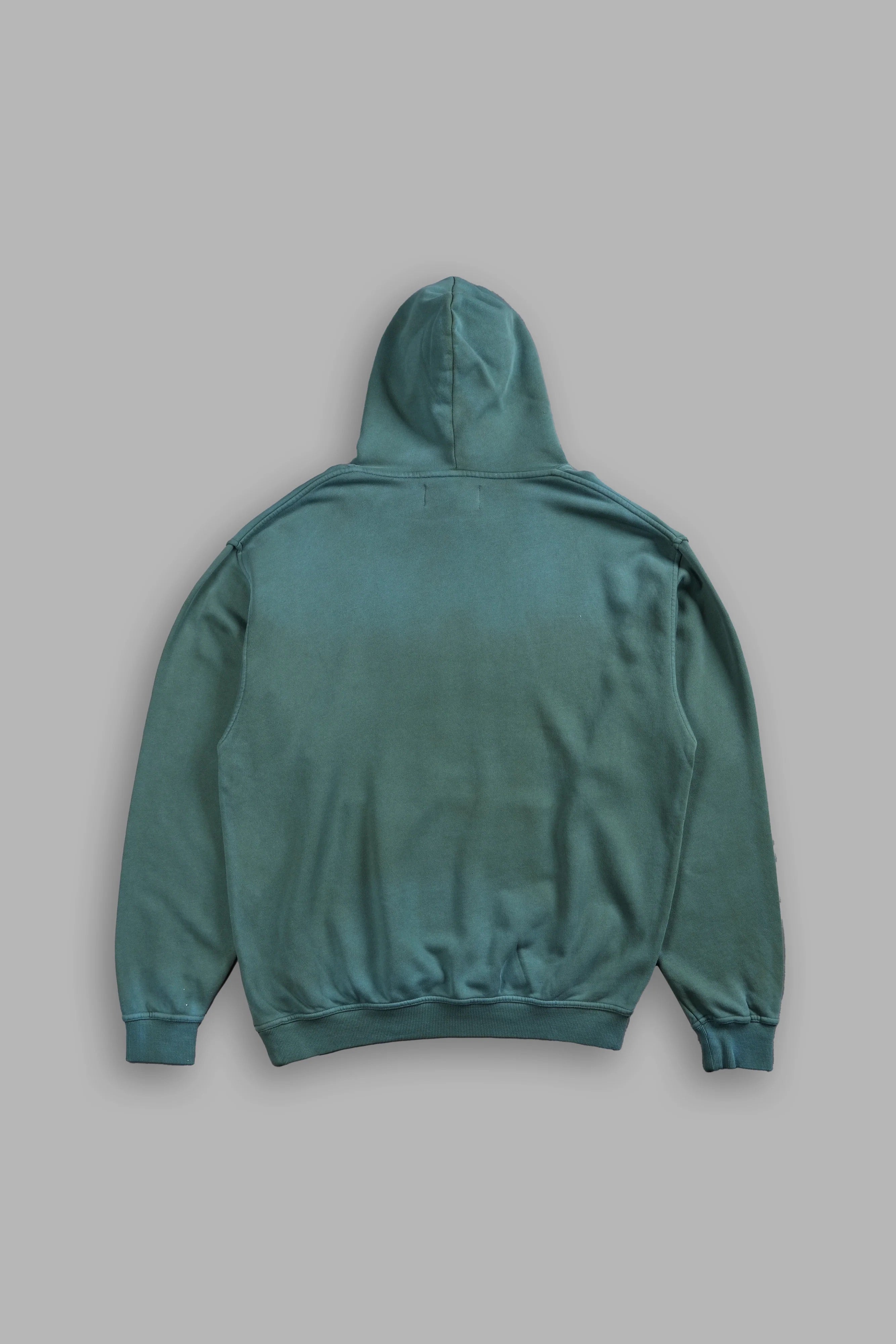 Darc Sport Wolves Forever Pierce Hoodie Hunter Green Driftwash Sz Small