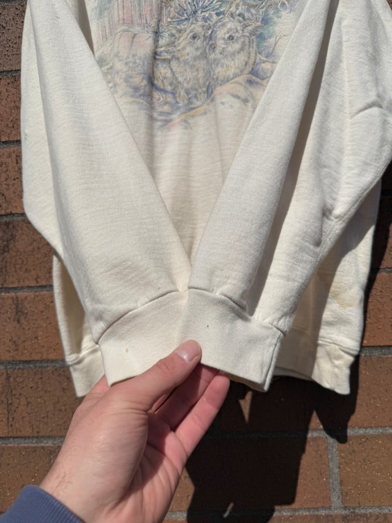 90s Northern Reflections Snow Bunny Crewneck Size M